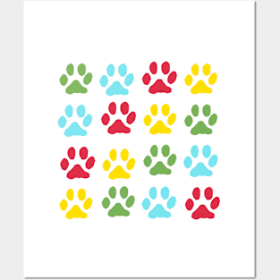 Dog Paws Posters and Art